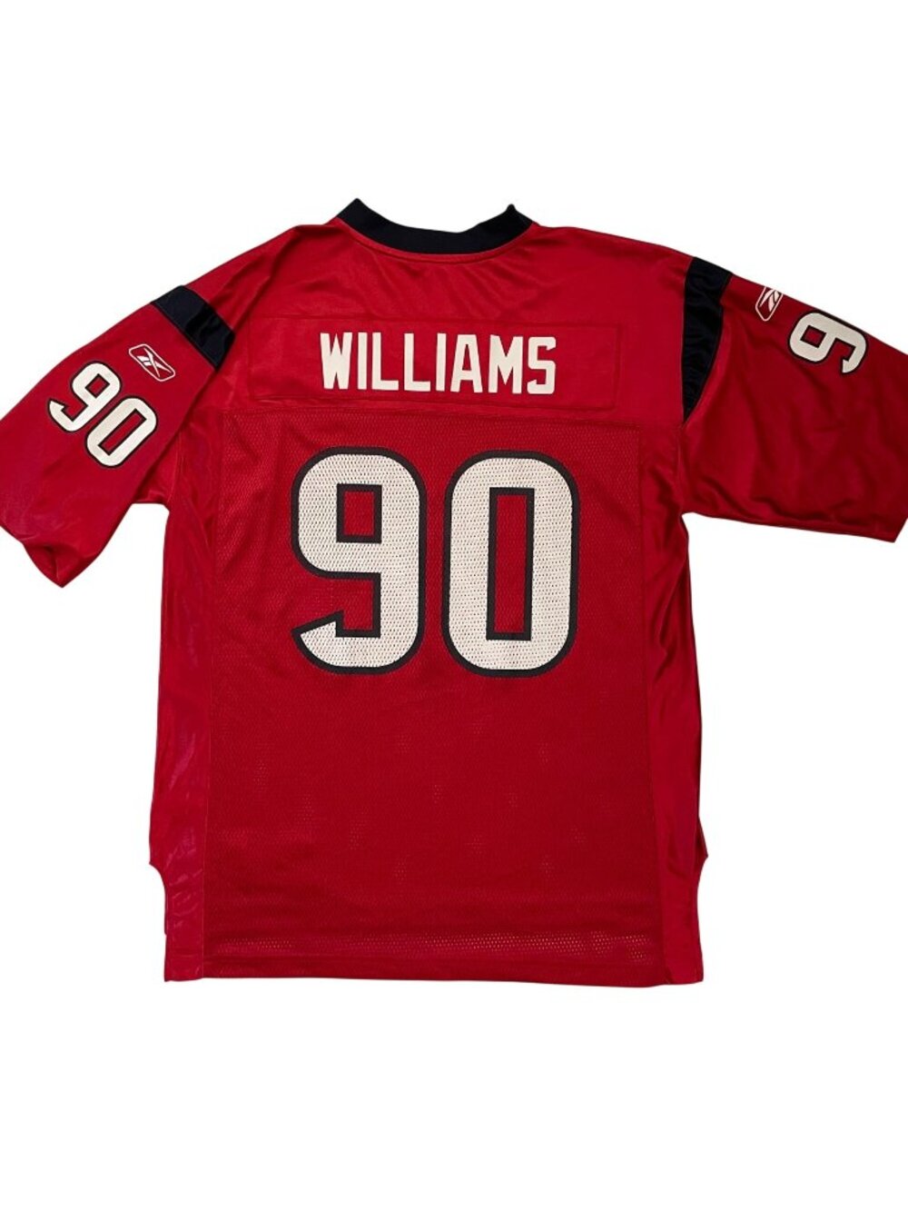 Houston Texans Mario Williams Jersey Mens L Red NFL Reebok Onfield 90